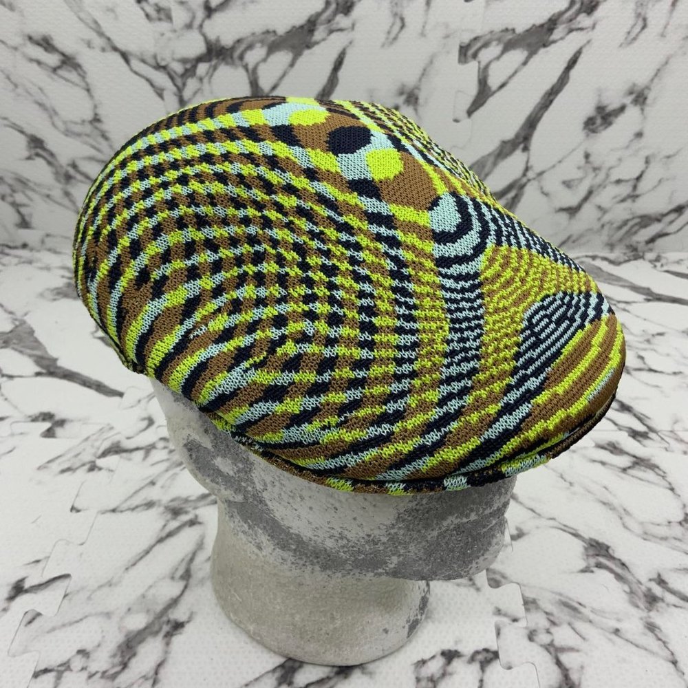 Men's Kangol Lime Green | Sky Blue | Khaki | Black Wild Trip 504 Casual Hat NWT